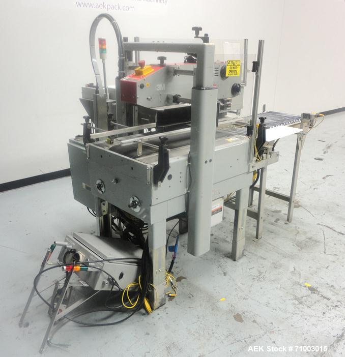 Used 3M Model CA2000L-T3V1 Shipping Case Top Taper with Corner Wrap Print & Apply Label Applicator