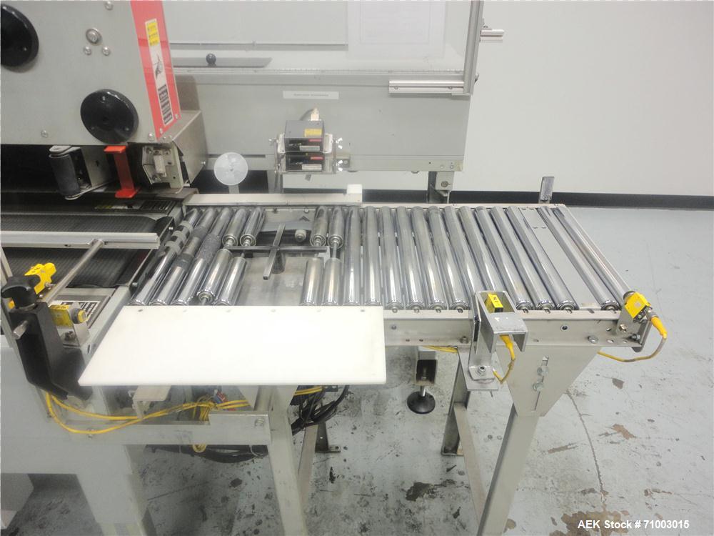 Used 3M Model CA2000L-T3V1 Shipping Case Top Taper with Corner Wrap Print & Apply Label Applicator