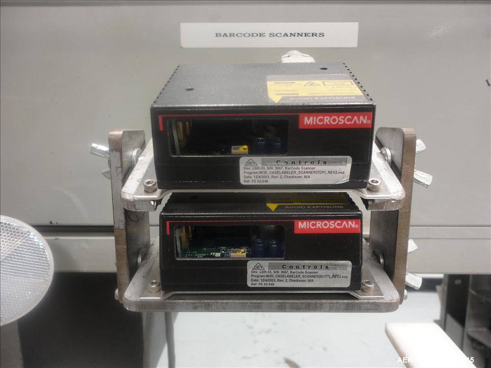 Used 3M Model CA2000L-T3V1 Shipping Case Top Taper with Corner Wrap Print & Apply Label Applicator