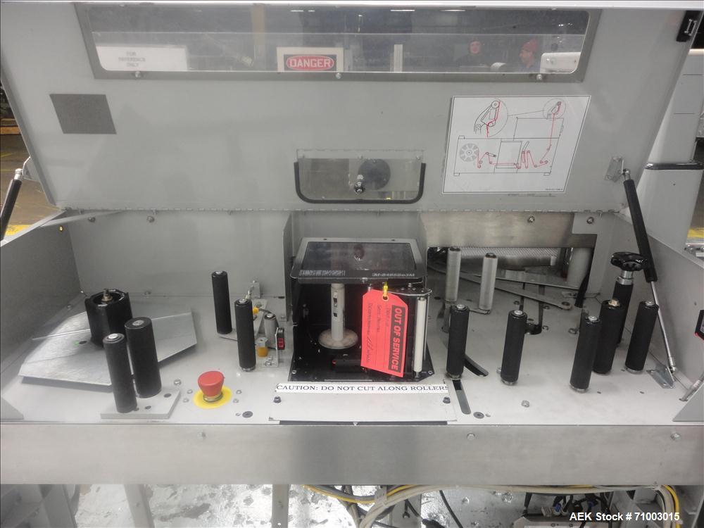 Used 3M Model CA2000L-T3V1 Shipping Case Top Taper with Corner Wrap Print & Apply Label Applicator