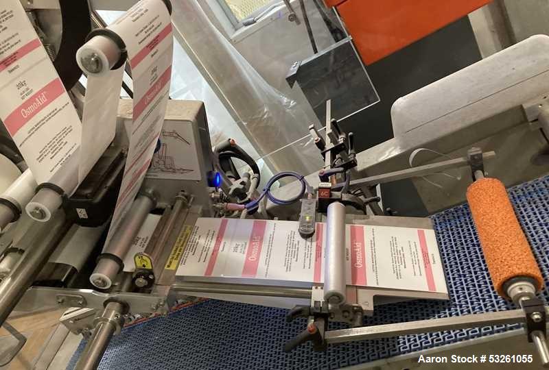 Used Nita Joust Labeler Applicator – Portable Labeling System on Casters