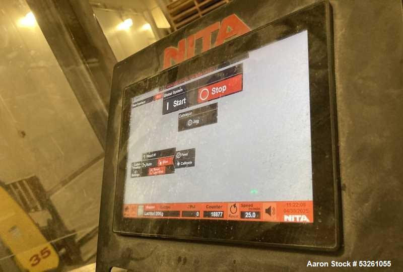 Used Nita Joust Labeler Applicator – Portable Labeling System on Casters