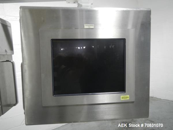 Used Barry Wehmiller Accraply top labeler, model 350T