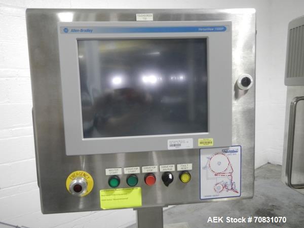 Used Barry Wehmiller Accraply top labeler, model 350T