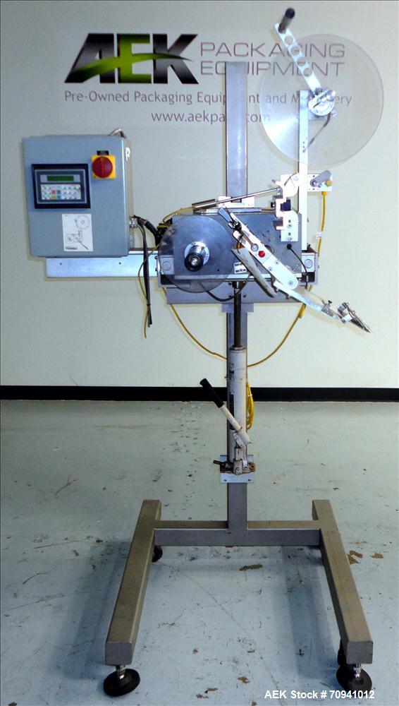 Used Accraply Model 35PED Pressure Sensitive Labeler