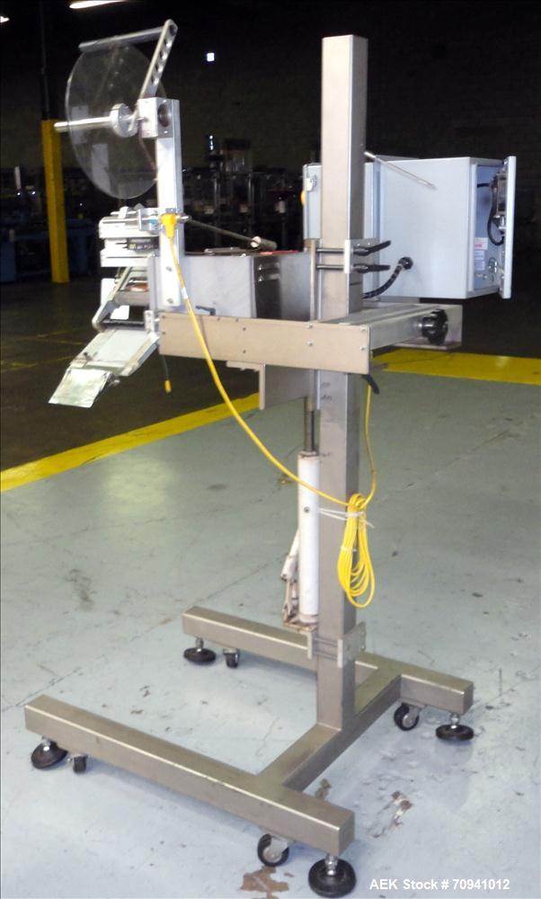 Used Accraply Model 35PED Pressure Sensitive Labeler