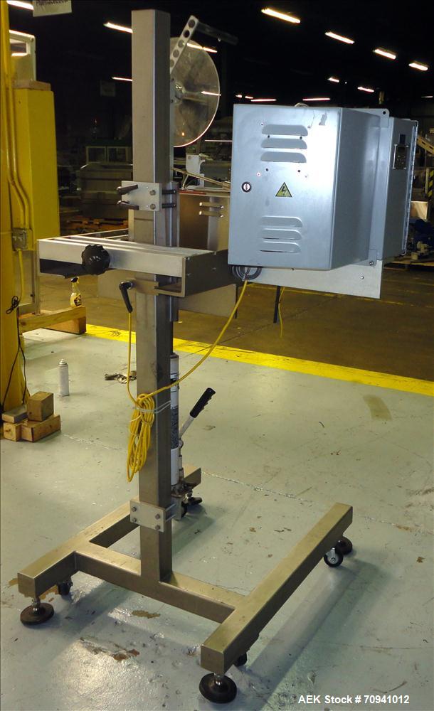 Used Accraply Model 35PED Pressure Sensitive Labeler