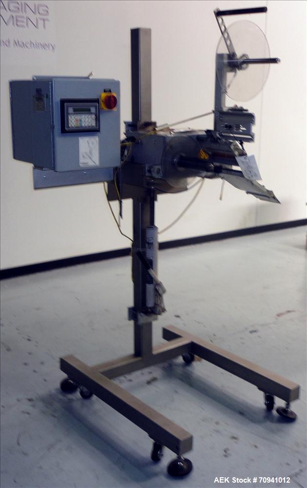 Used Accraply Model 35PED Pressure Sensitive Labeler