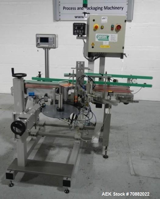 Used- Geset Alpha 86 HS Case Labeler