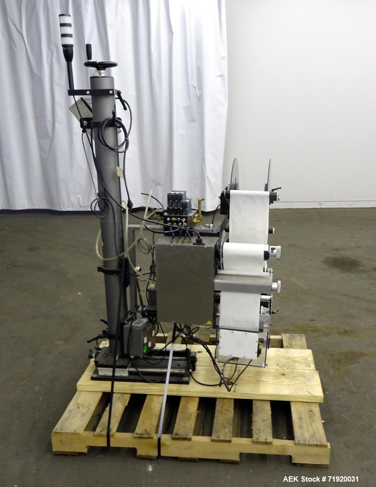 Used CTM print and apply spot labeler, Model CTM-360-A, Serial # 1502.