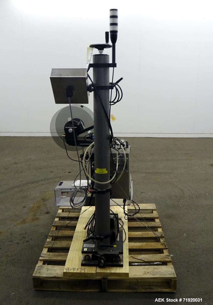 Used CTM print and apply spot labeler, Model CTM-360-A, Serial # 1502.
