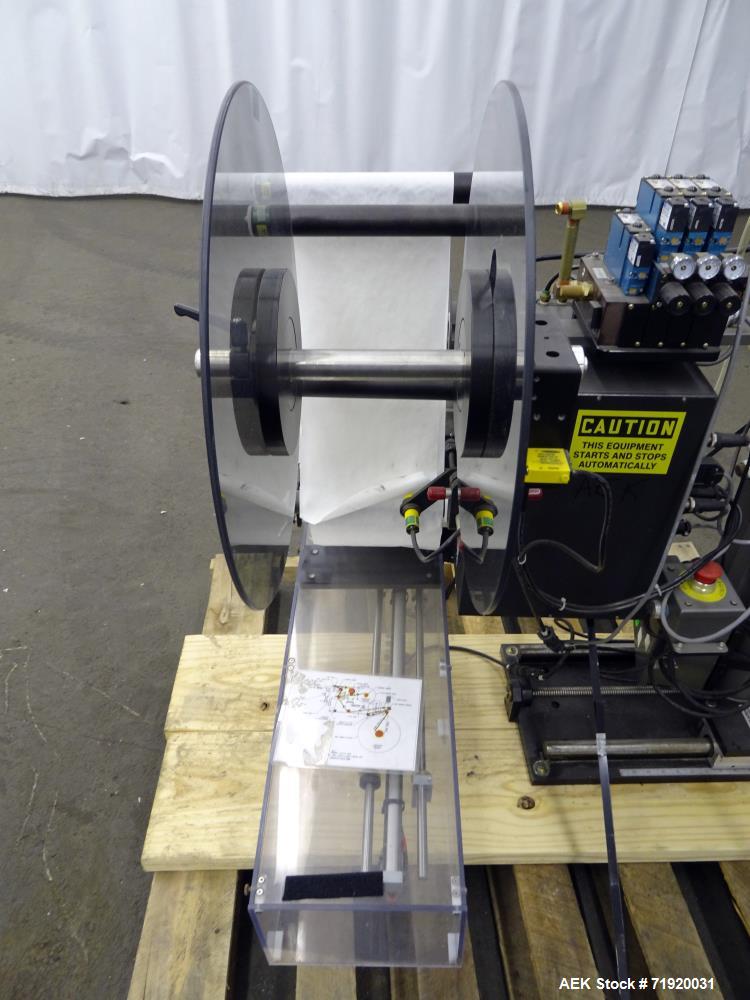 Used CTM print and apply spot labeler, Model CTM-360-A, Serial # 1502.