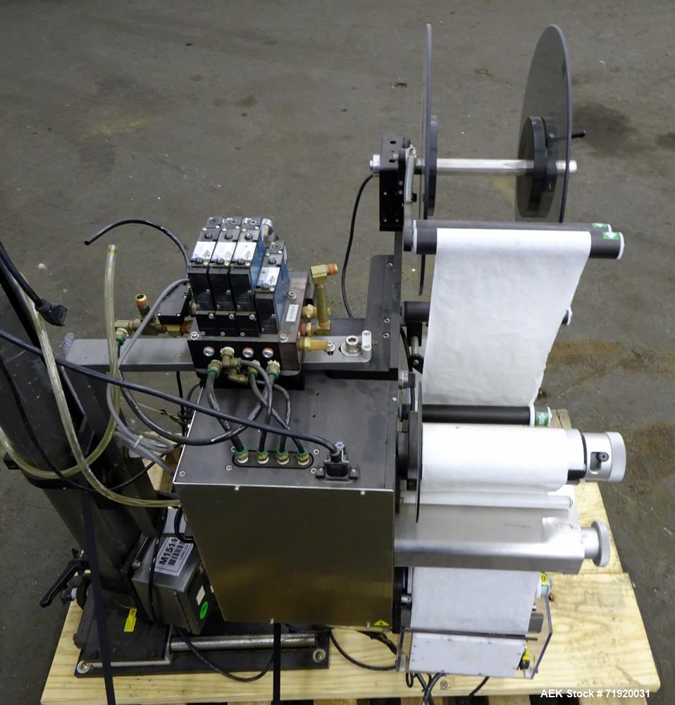 Used CTM print and apply spot labeler, Model CTM-360-A, Serial # 1502.
