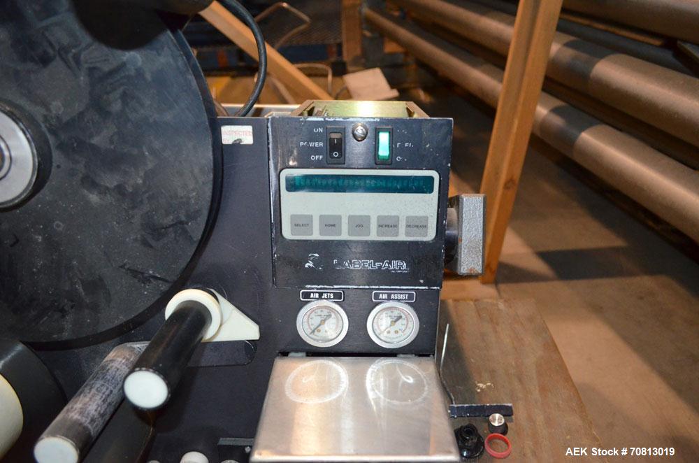 Used Label-Aire 2111M Pressure Sensitive Labeler