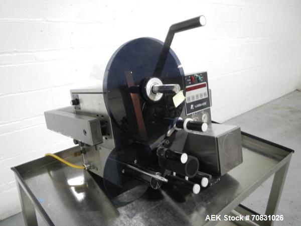 Used Label-Aire 2111M Pressure Sensitive Labeler 
