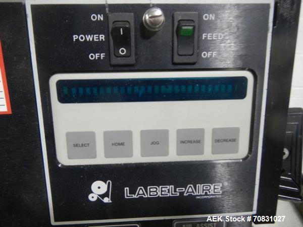 Used Label-Aire 2111M Pressure Sensitive Labeler