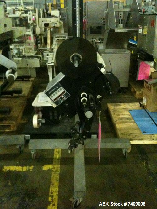 Used Label-Aire Model 2115M Pressure Sensitive Spot Labeler