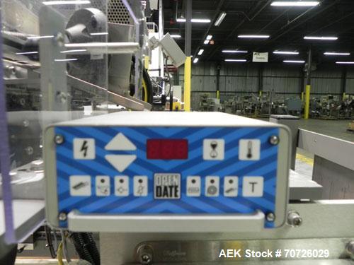 Used Label-Aire Model 3115-1500-4" LH Top and Bottom Hugger Belt Labeler