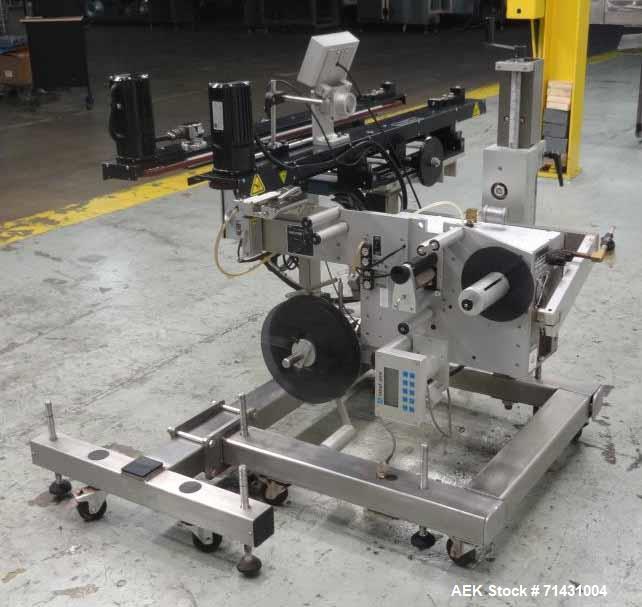 Used Label-Aire Hugger Belt System Bottom Labeler