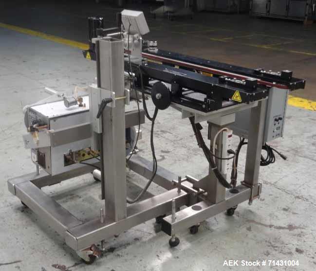 Used Label-Aire Hugger Belt System Bottom Labeler