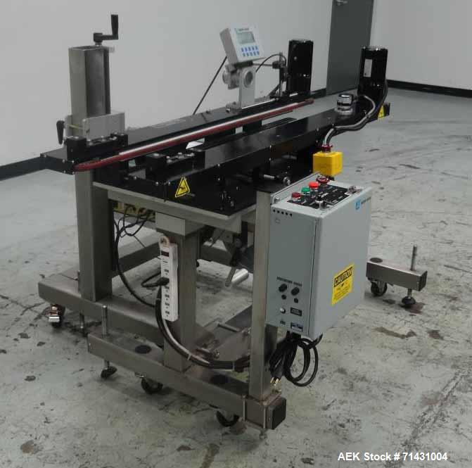 Used Label-Aire Hugger Belt System Bottom Labeler