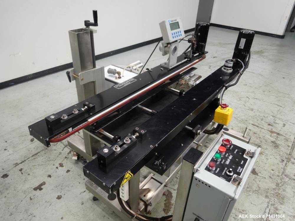 Used Label-Aire Hugger Belt System Bottom Labeler