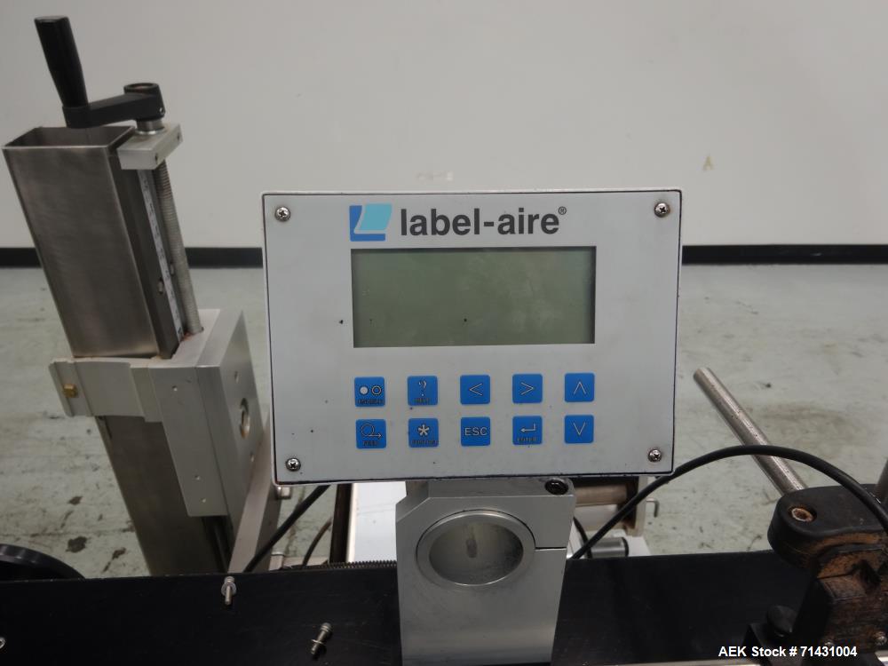 Used Label-Aire Hugger Belt System Bottom Labeler