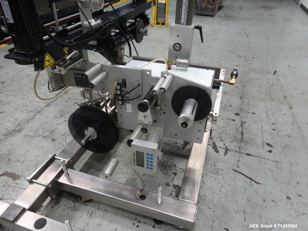 Used Label-Aire Hugger Belt System Bottom Labeler
