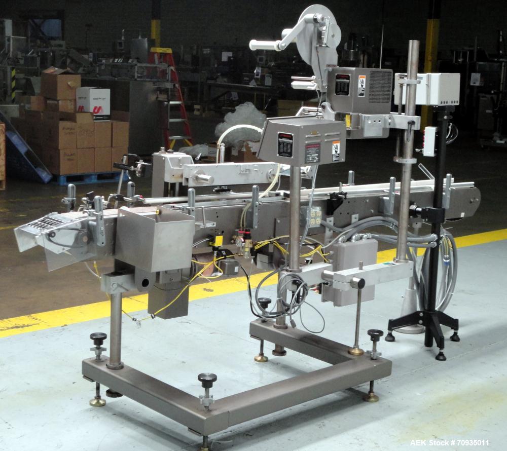 Used New Jersey Machinery Auto-Colt Model 305 Pressure Sensitive Labeler