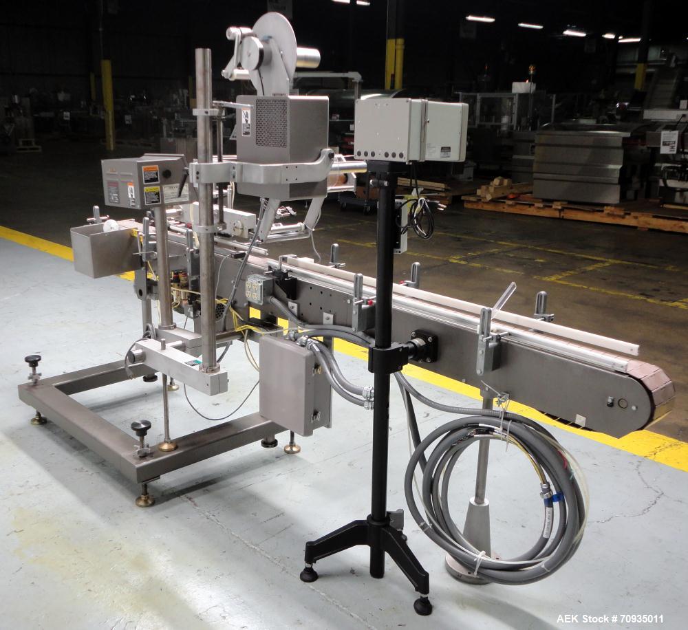 Used New Jersey Machinery Auto-Colt Model 305 Pressure Sensitive Labeler
