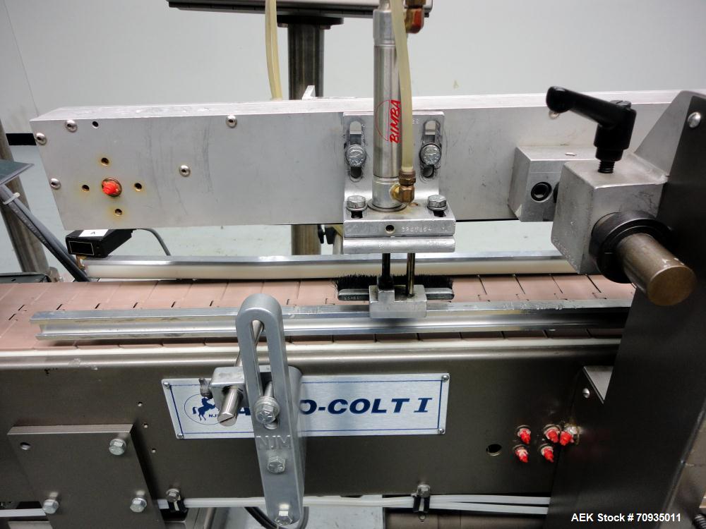 Used New Jersey Machinery Auto-Colt Model 305 Pressure Sensitive Labeler