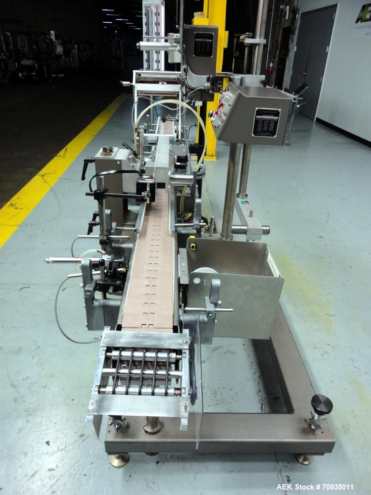 Used New Jersey Machinery Auto-Colt Model 305 Pressure Sensitive Labeler