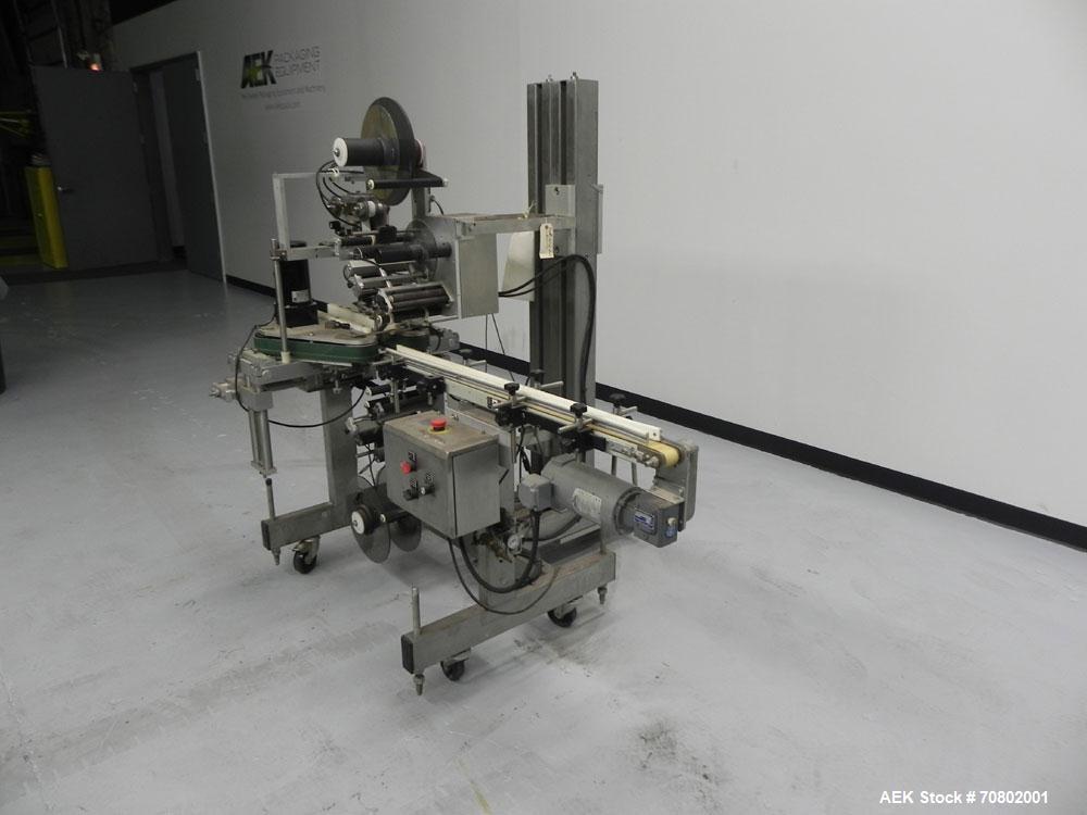 Used Quadrel Model E.1 Top and Bottom Pressure Sensitive Labeler