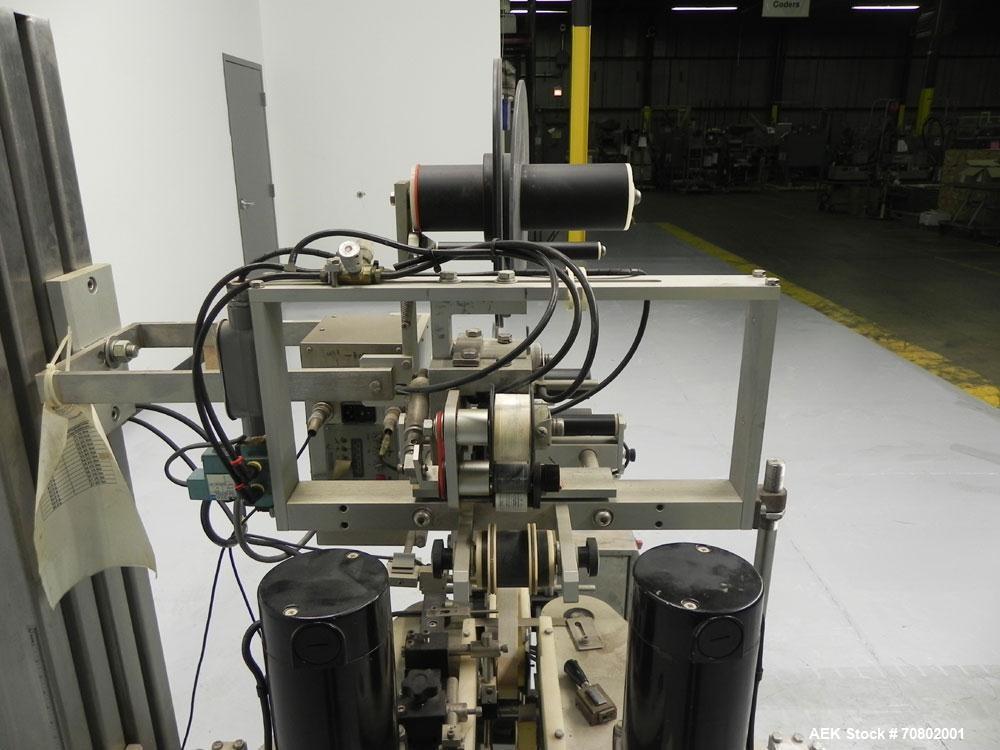 Used Quadrel Model E.1 Top and Bottom Pressure Sensitive Labeler