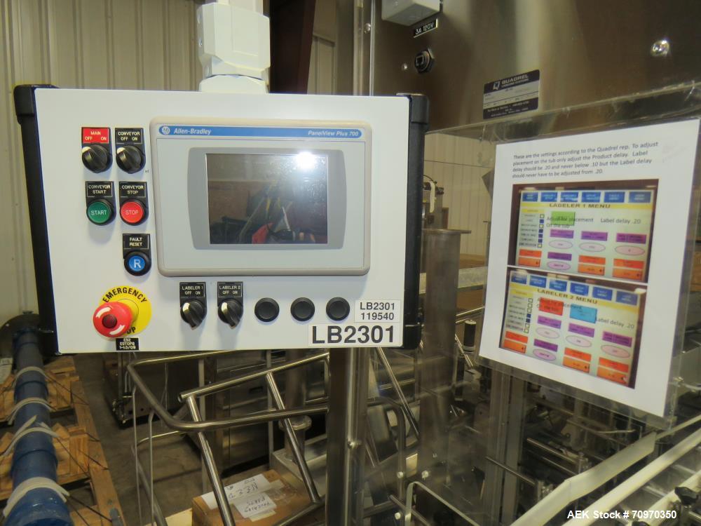 Quadrel EAS Proline Model Q60 RFID Pressure Sensitive Labeler