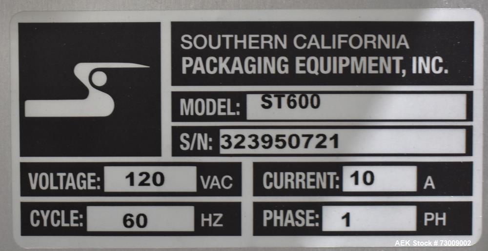 SCPE ST600 Automatic Label Applicator Labeler