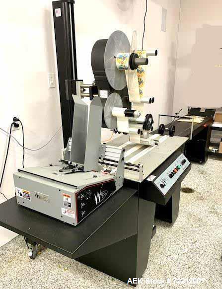 Used Walco Systems Top Down Spot Labeler, Model F110E.