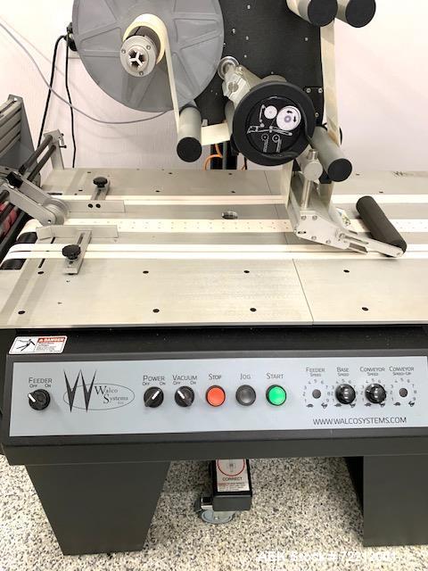 Used- Walco Systems Top Down Spot Labeler, Model F110E.