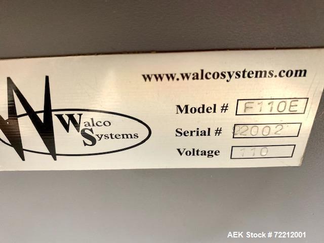 Used- Walco Systems Top Down Spot Labeler, Model F110E.