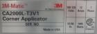 Used 3M Model CA2000L-T3V1 Shipping Case Top Taper with Corner Wrap Print & Apply Label Applicator