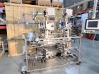 Used Accraply Model 350B-S Series Top and Bottom Labeling System. Capable of up to 120 products per minute depending on application. Special purpose labeling system developed specifically to apply to...