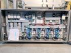 Used Accraply Model 350B-S Series Top and Bottom Labeling System. Capable of up to 120 products per minute depending on application. Special purpose labeling system developed specifically to apply to...