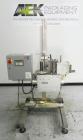 Used Accraply Model 350 Pedestal Mounted Pressure Sensitive Labeler. Last used in cosmetic operation.