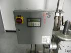 Used- Accraply Model 350 Pedestal Mounted Pressure Sensitive Labeler. Last used in cosmetic operation.