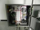Used Accraply Model 350 Pedestal Mounted Pressure Sensitive Labeler. Last used in cosmetic operation.