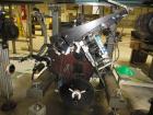 Used Accraply Bottom Pressure Sensitive Labeler, with side transfer belts and Allen hot stamp coder.