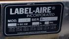 Used- Label-Aire 2111M Pressure Sensitive Labeler
