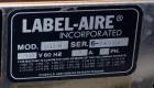 Used Label-Aire 2111M Pressure Sensitive Labeler