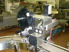 Used Label-Aire Pressure Sensitive Spot Labeler, Model 2111M. Designed for roll fed labels. It is microprocessor controlled and blows the labels on with a blast of air. It will apply labels sized fro...