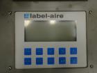 Used Label-Aire Model 6114 Pressure Sensitive Top Labeler